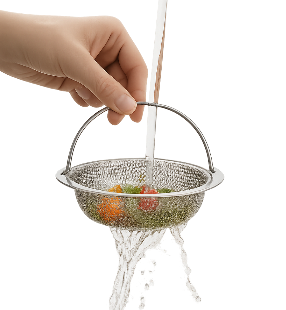 Filtro Rejilla Lavadero de Acero Inoxidable