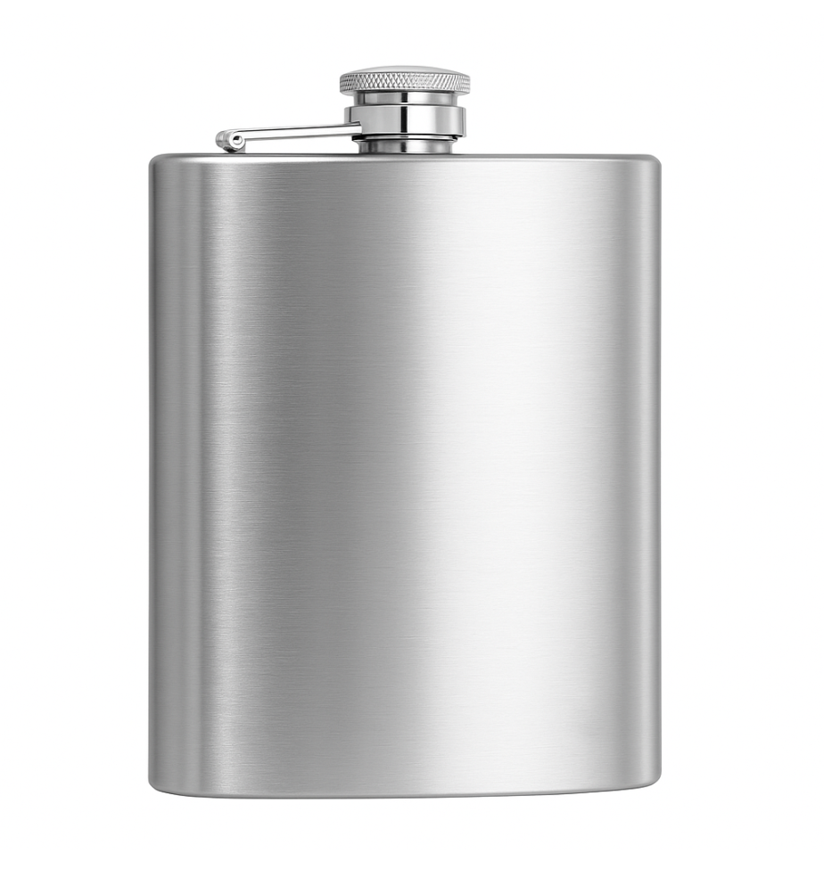 Licorera Whiskera Petaca De Acero Inoxidable 8 Oz