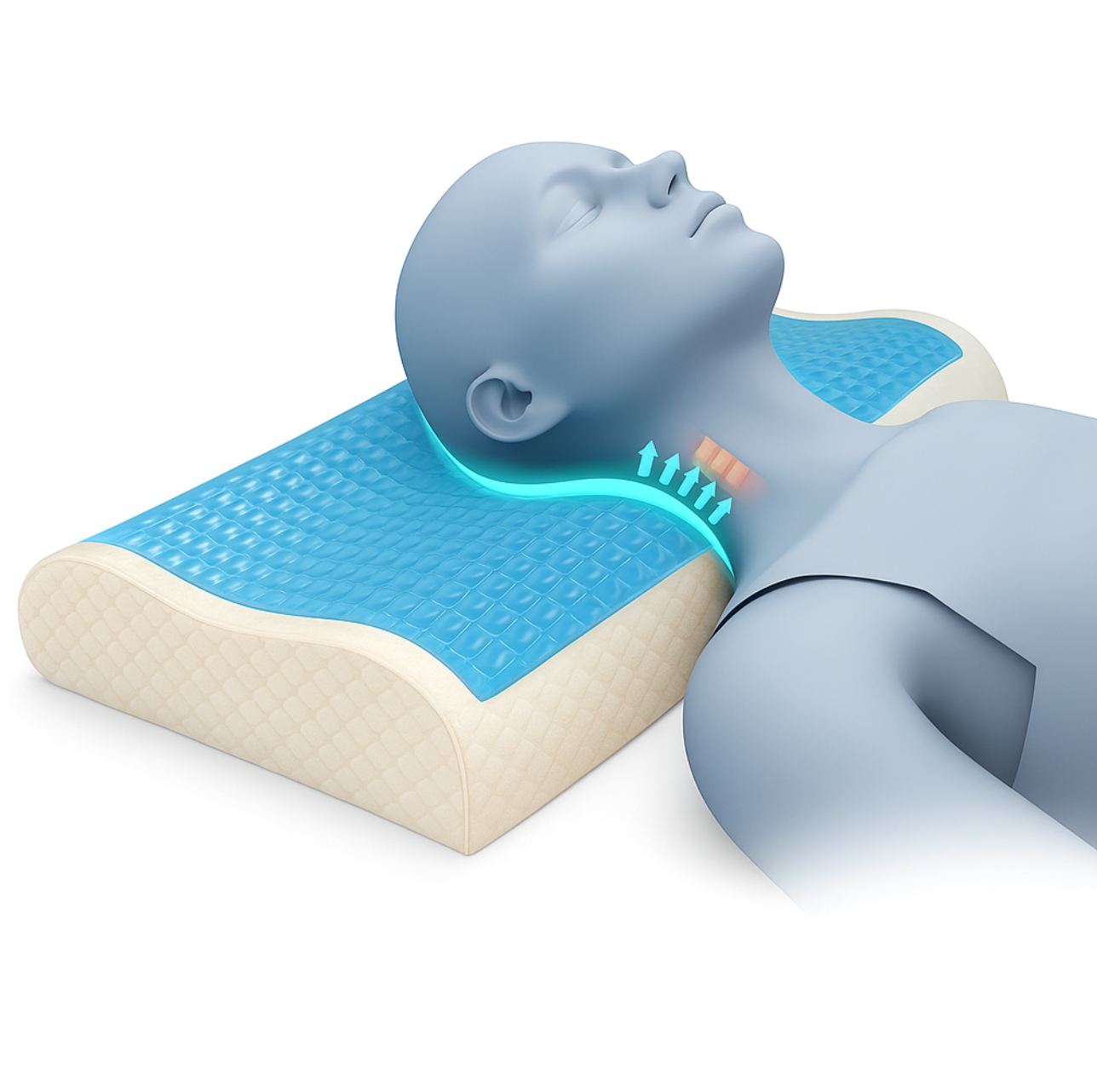 Almohada Ortopédica Memory Foam