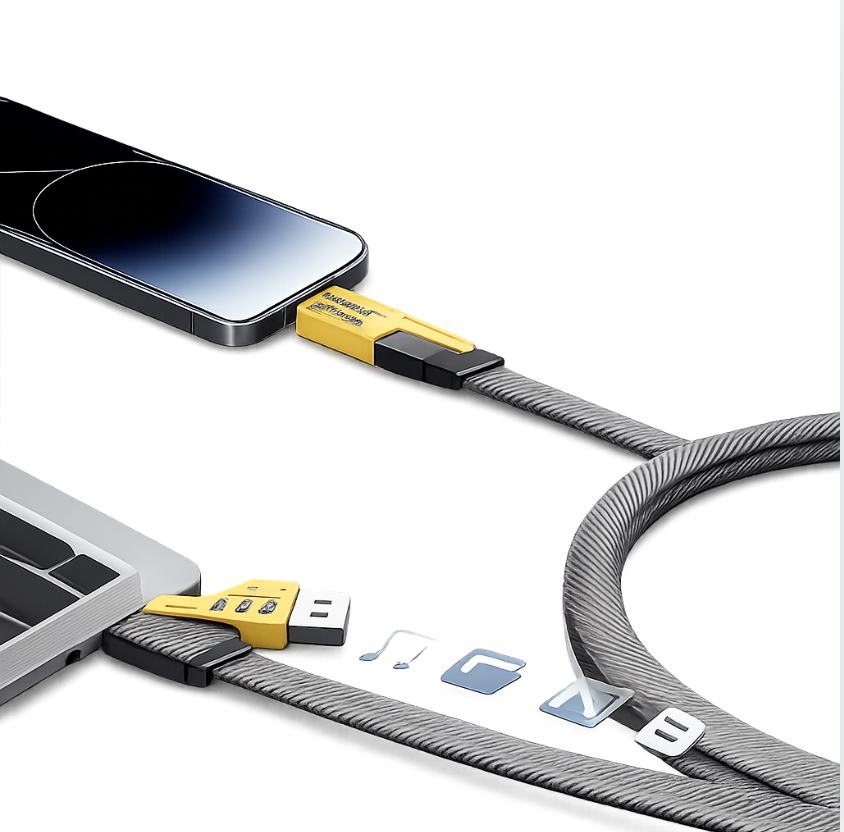 Cable 4 en 1 Carga Rápida 67w