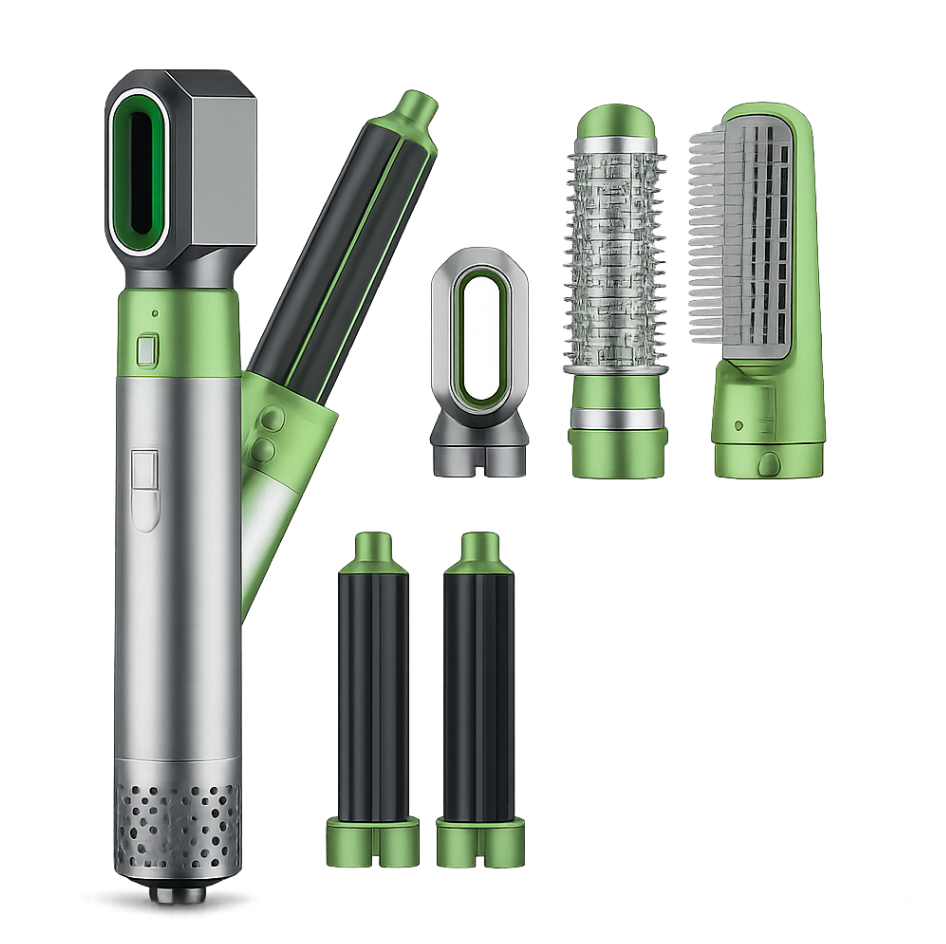 Secador Cepillo Eléctrico 5 En 1 Moldeador Provnovam