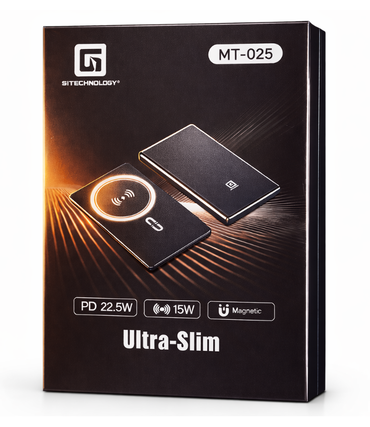 Power Bank Magnética Ultra Slim 5000 mAh