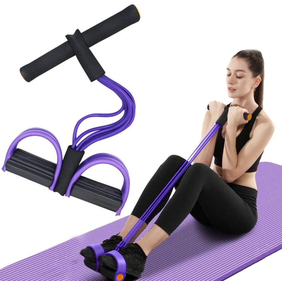 Banda de resistencia Banda Elástica Pedal de Yoga Cuerda de Tensión Multifunción