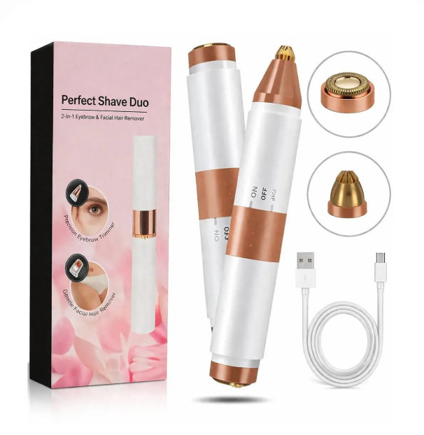 Shaver For Ladies 2 en 1 Depiladora Facial Mujer