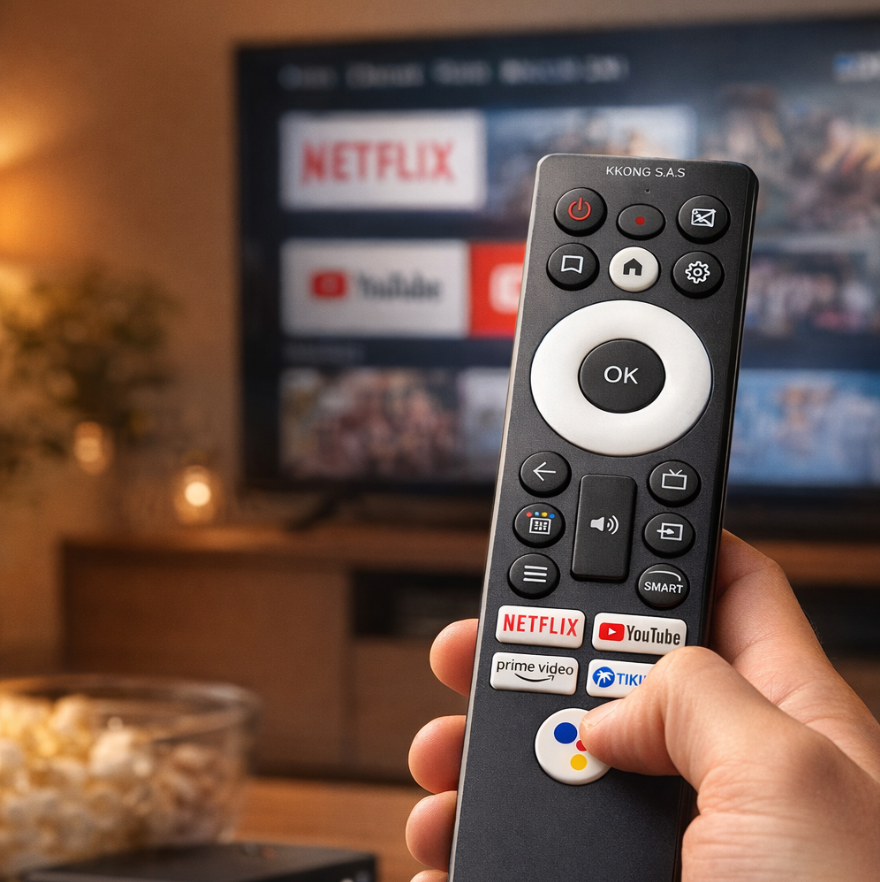 Control Remoto TV Challenger Smart Tv HD sin Voz Genérico