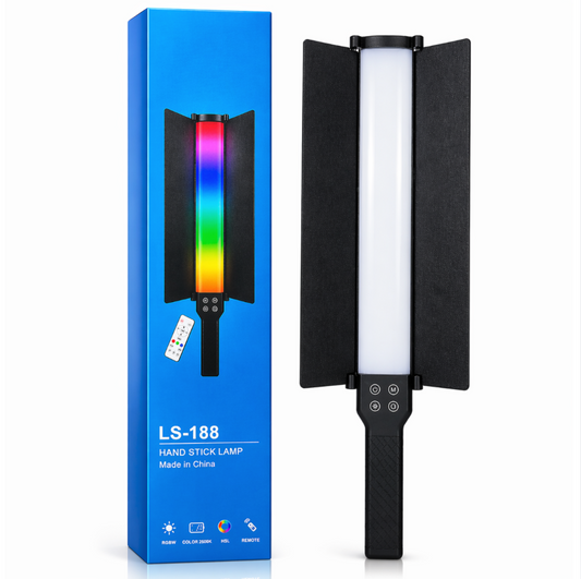 Panel De Luz Pro Rgb Ajusable Con Control