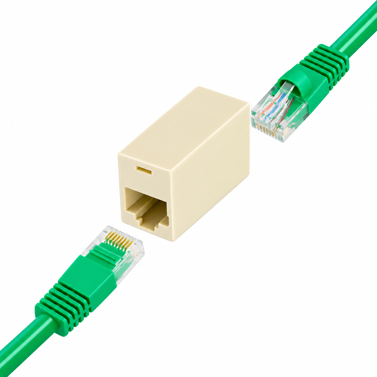 Empalme Unión Rj45 Internet Extensor De Cables