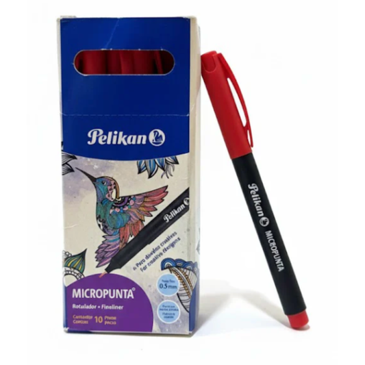 Micropunta Pelikan Rojo