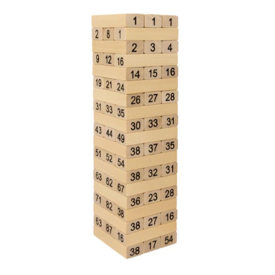 Jenga Juego De Torre Madera