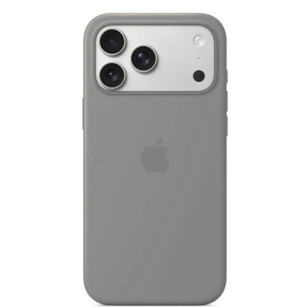 Estuche Iphone 17 Pro Max Cuerina Gris