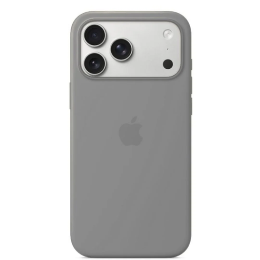 Estuche Iphone 17 Pro Max Cuerina Gris