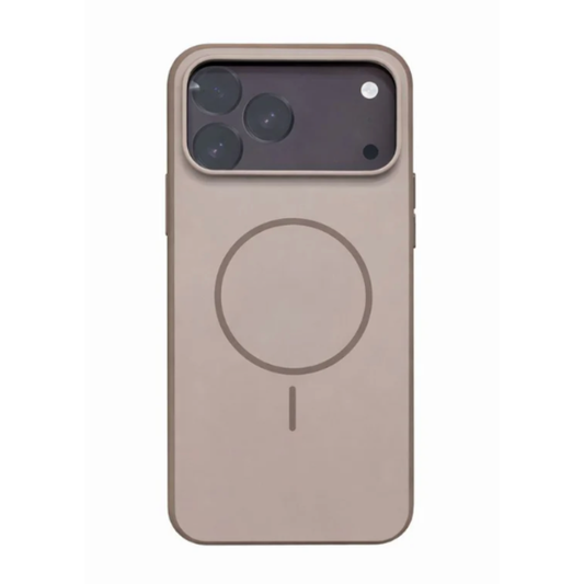 Estuche Iphone 17 Pro max Magsafe beige