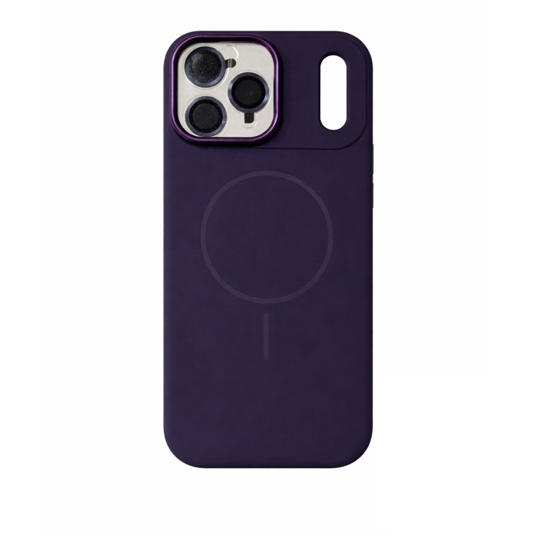 Estuche Iphone 17 Pro Max Premium Magsafe Con Protección De Cámara Morado