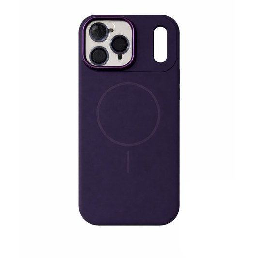 Estuche Iphone 17 Pro Max Premium Magsafe Con Protección De Cámara Morado