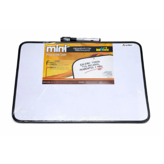 Tablero Blanco 30 X 40cm Con Marcador Borrable