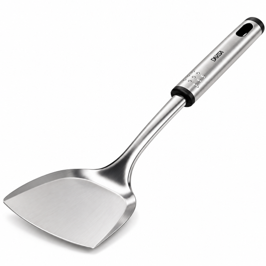 Espátula Pala Cocina Lisa Acero Inoxidable Dkasa