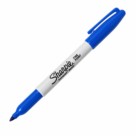 Marcador Sharpie Punta Delgada Azul