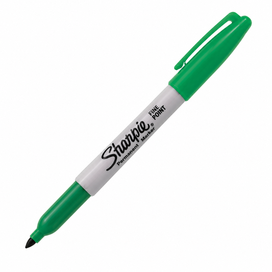 Marcador Sharpie Punta Delgada Verde