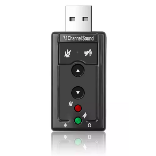 Tarjeta de sonido Usb Externa 7.1