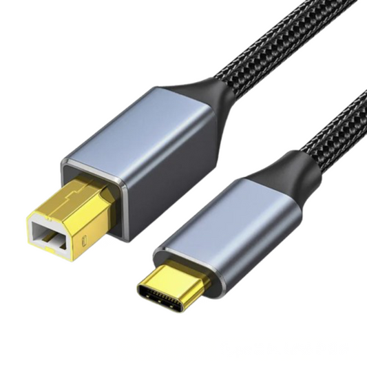 Cable De Impresora Tipo C 1.5 Metros