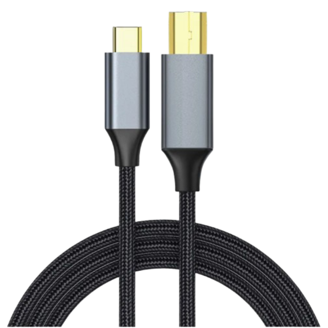 Cable De Impresora Tipo C 1.5 Metros