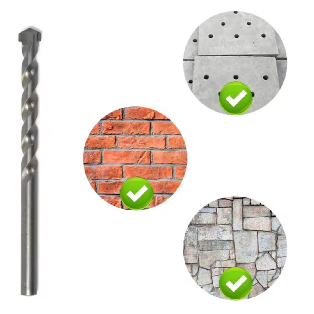 Juego De Brocas De Pared X6