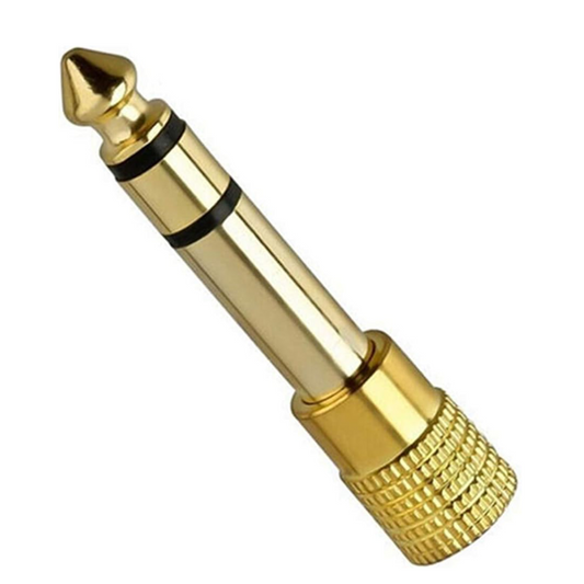 Adaptador Convertidor De Audio Jack 3.5mm A 6.5mm