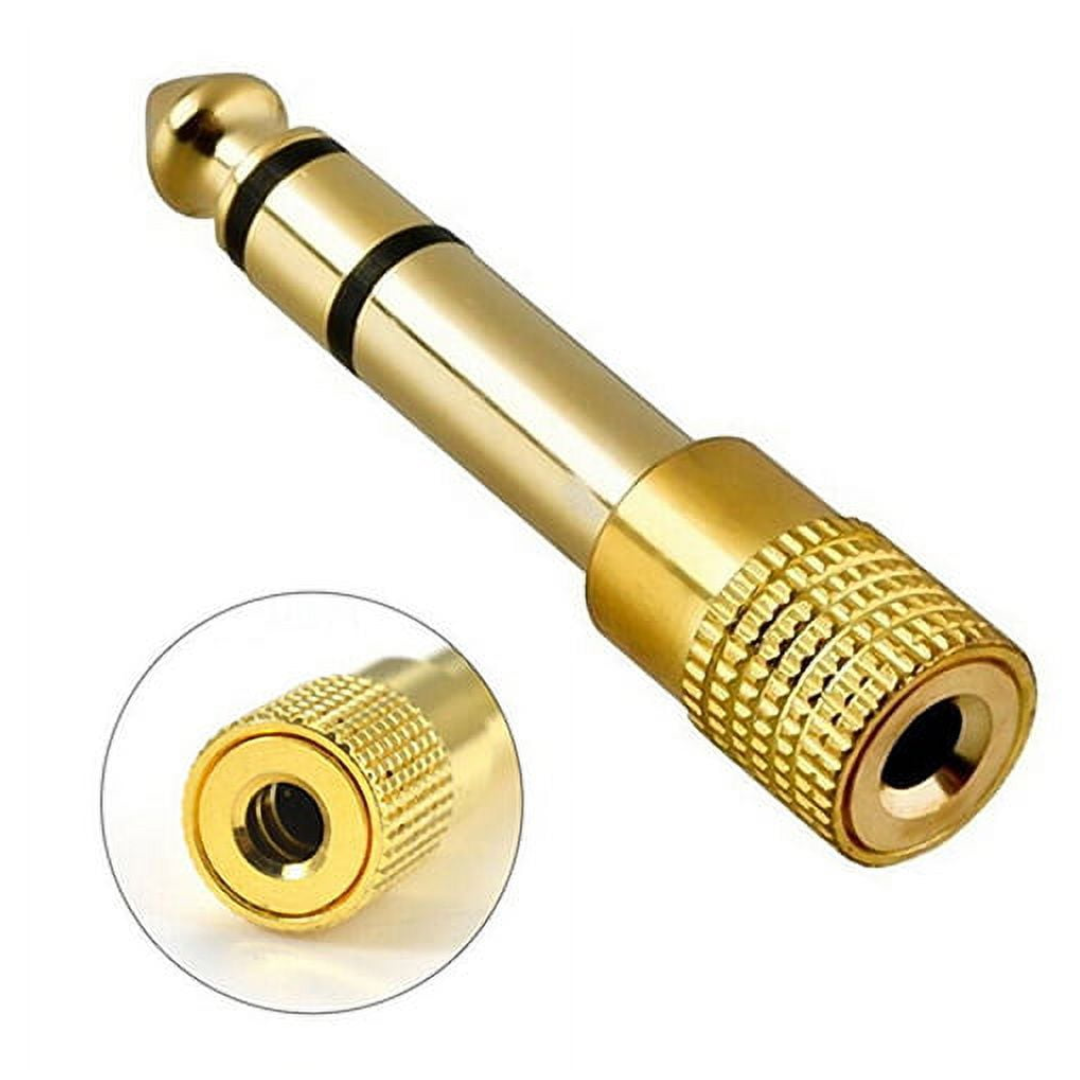 Adaptador Convertidor De Audio Jack 3.5mm A 6.5mm