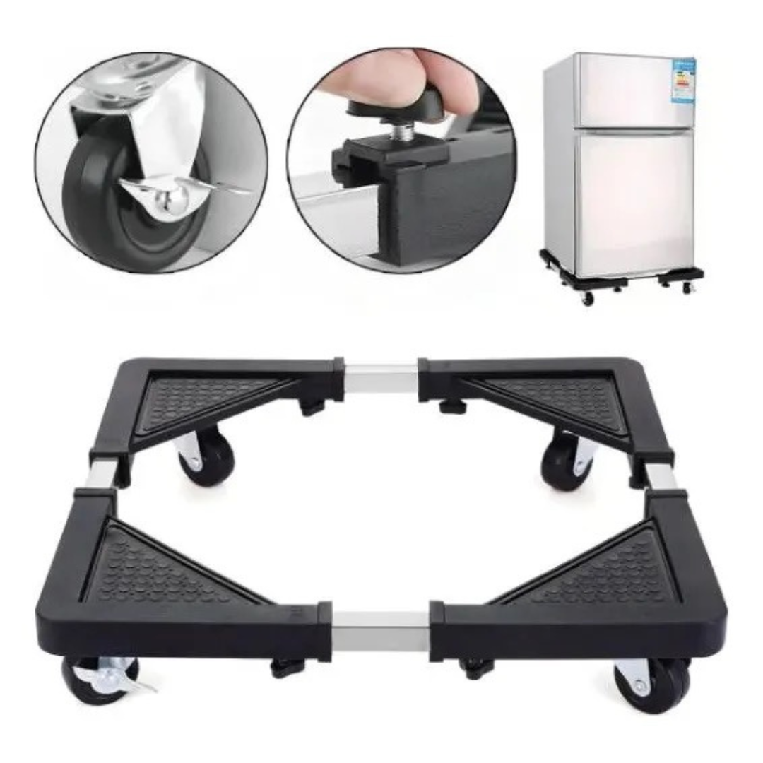 Base Soporte Movil Ajustable Para Electrodomésticos