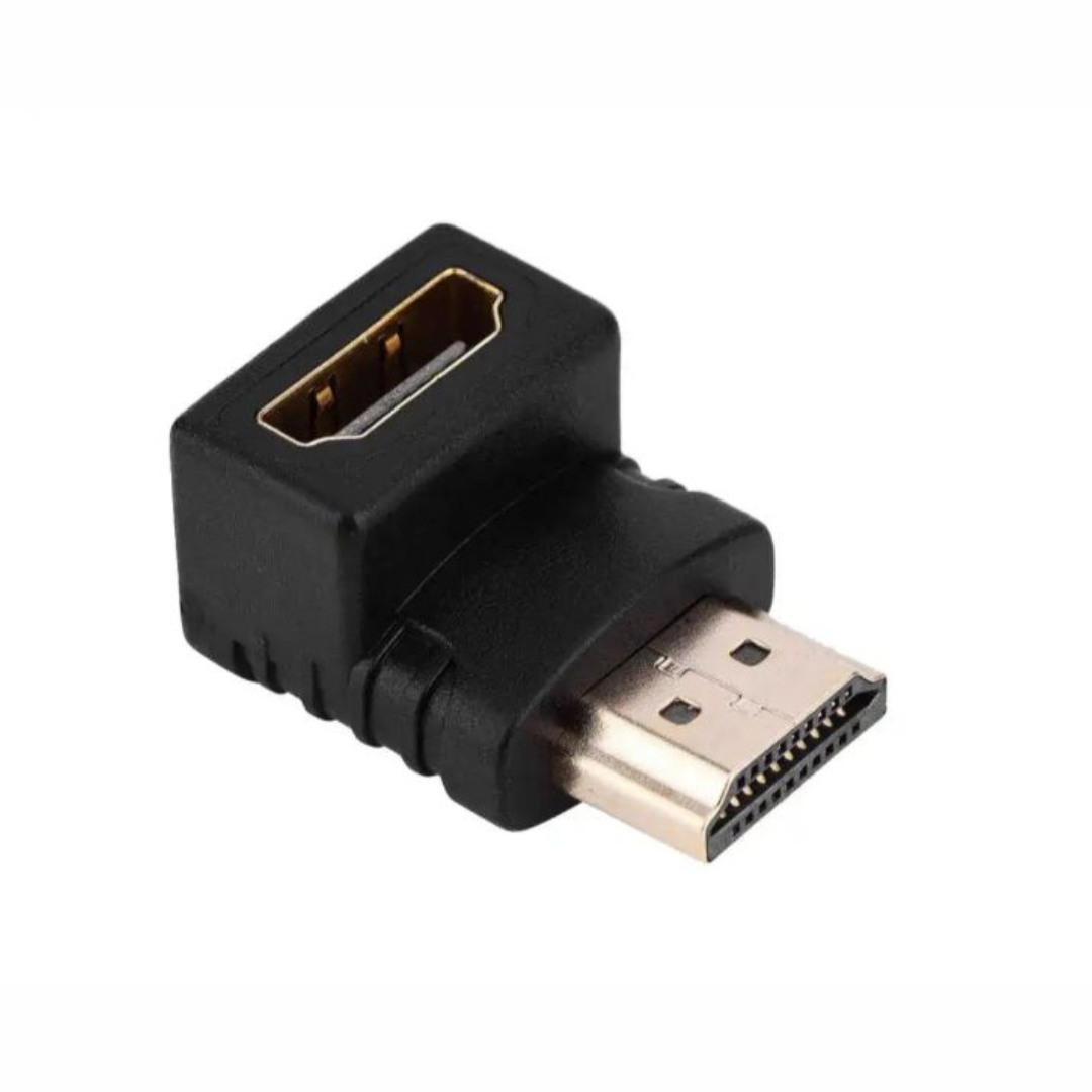 Adaptador HDMI 90° Convetidor HDMI Macho a Hembra en L