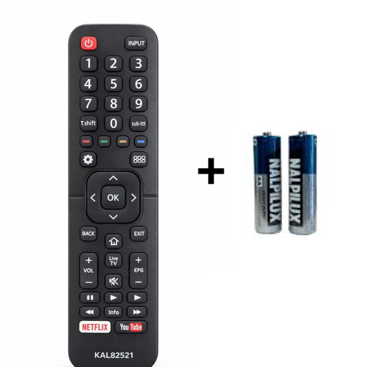 Control Remoto Tv Kalley Generico Con Pilas