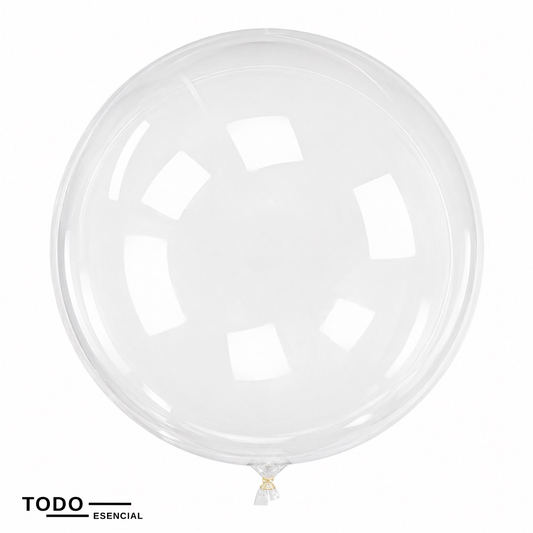 Globo Burbuja Transparente