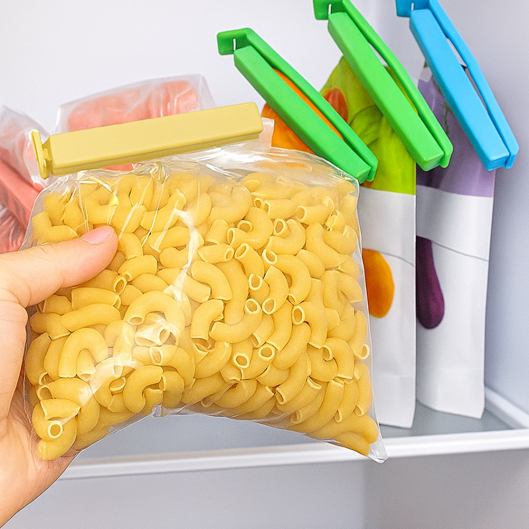 Clip Para Bolsas Cocina X10