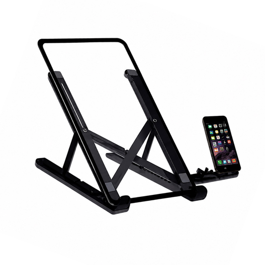 Soporte Base Computador y Celular Elevador Ajustable