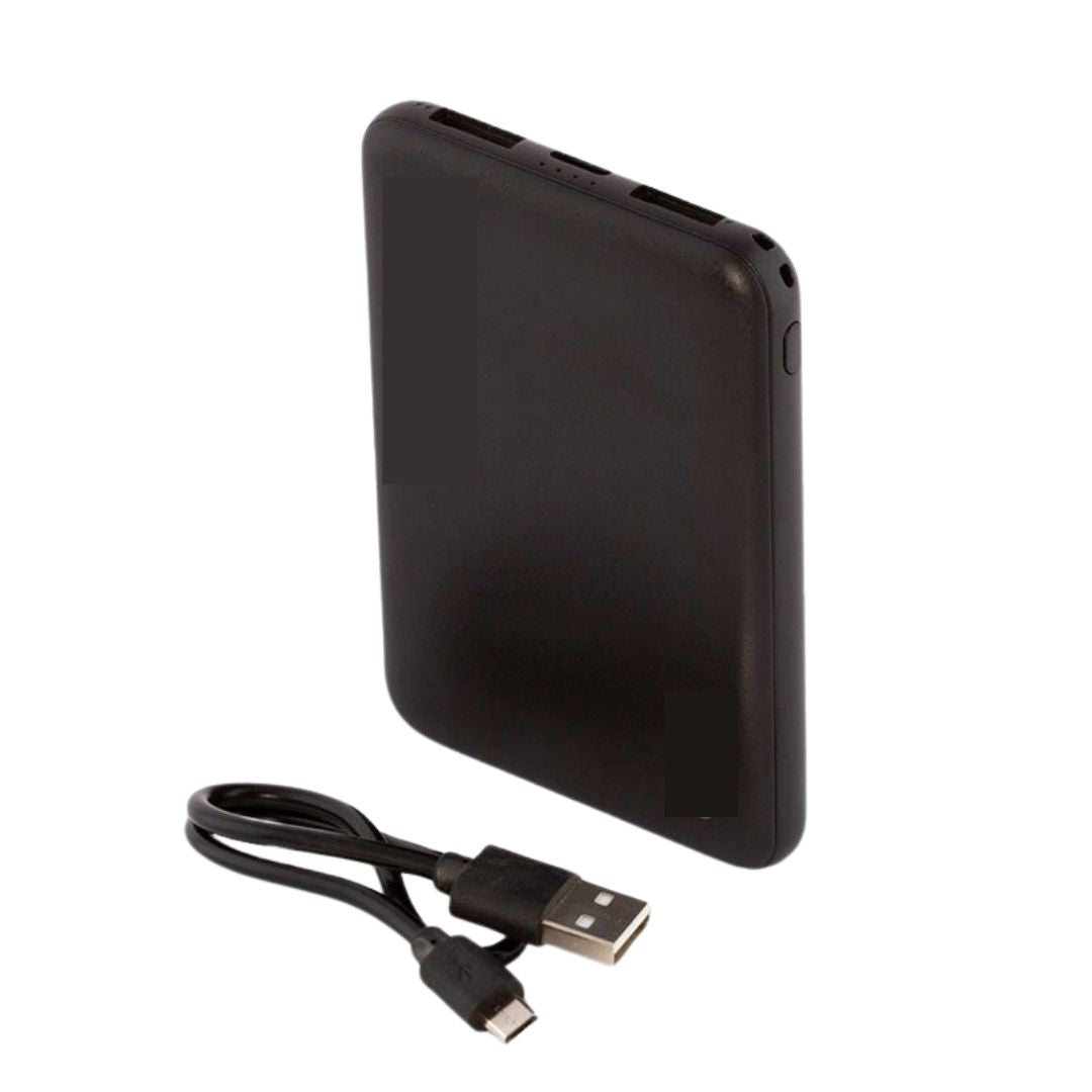 Bateria Externa Power Bank 5000 mAh Negro