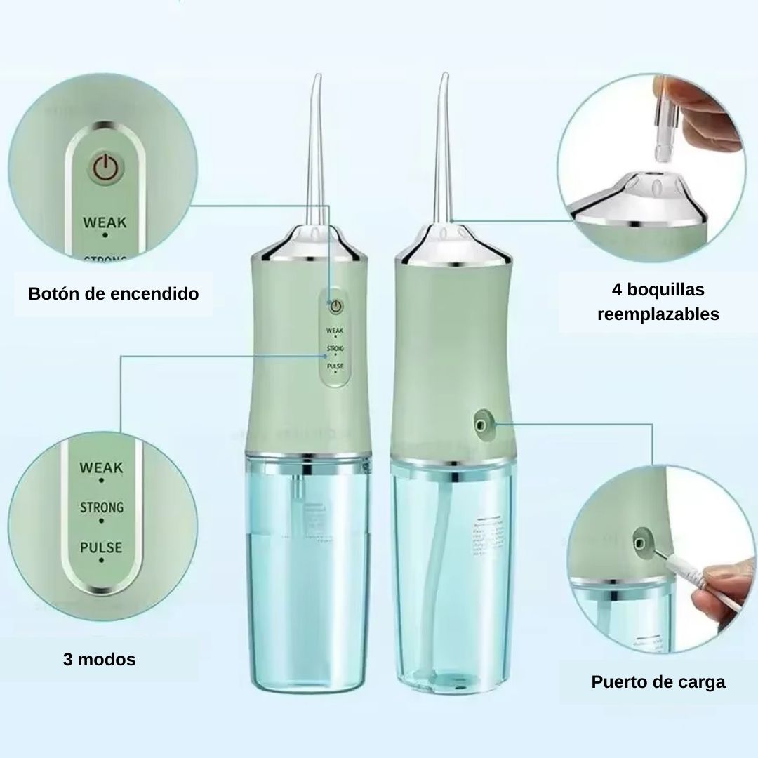 Irrigador Dental Recargable
