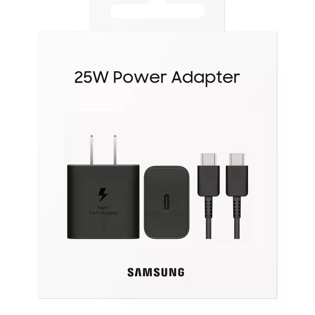 Cargador Samsung Galaxy 25w Tipo C Carga Rápida Genérico