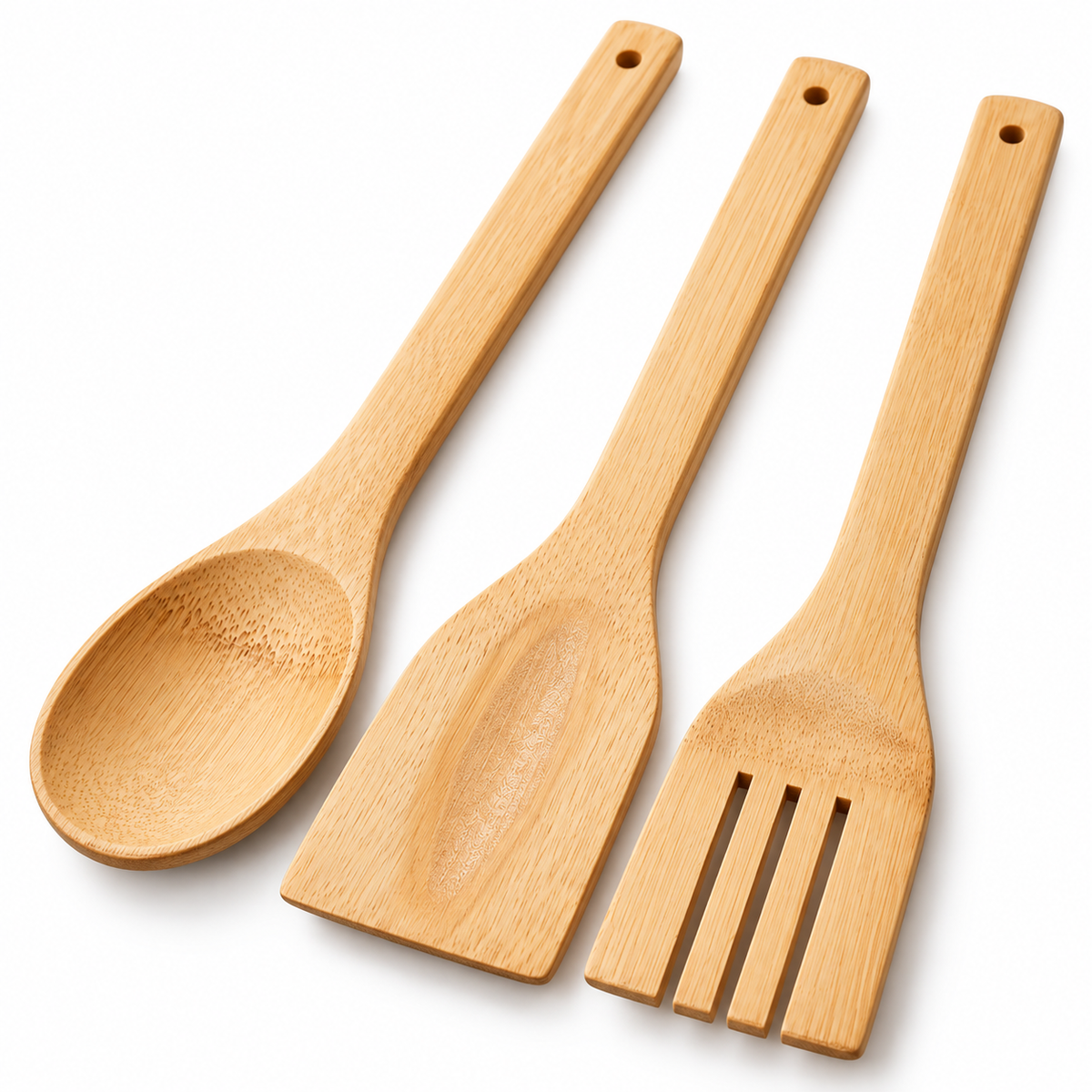 Utensilios De Cocina Madera X3