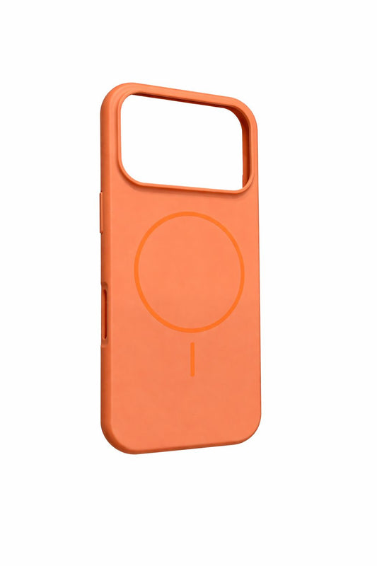 Estuche Iphone 17 Pro Magsafe Naranja