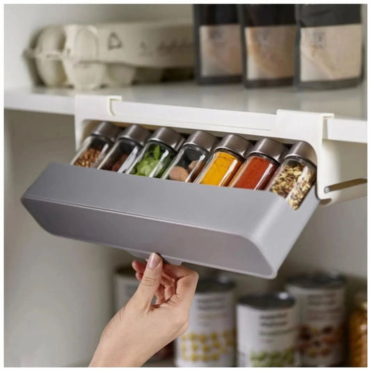 Organizador De Especias Cocina Colgate Y Extraible Con 6 Recipientes