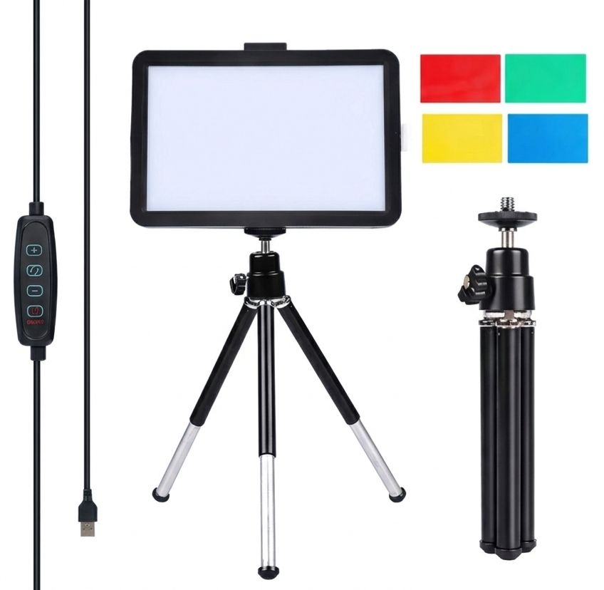 Panel Cuadrado 6” con Luces de Relleno