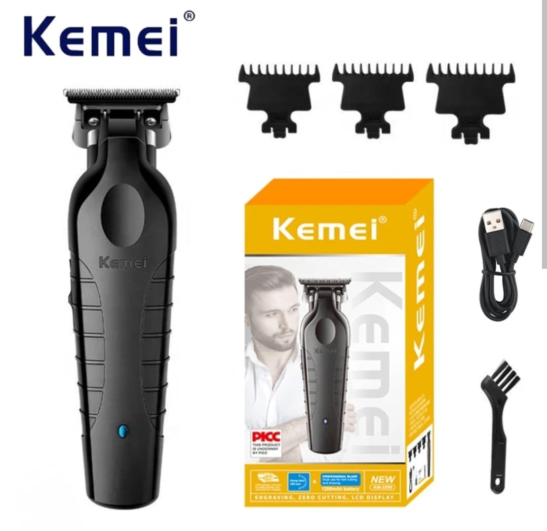 Patillera recargable cortadora de pelo  KEMEI  📌KM-2299