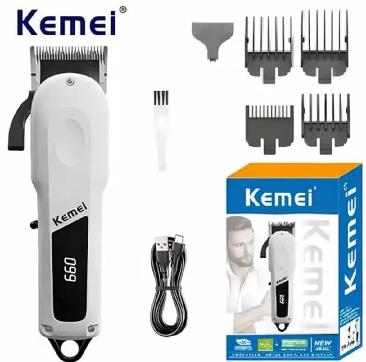 Máquina de Motilar Cortador de Pelo HombreKEMEI KM-807
