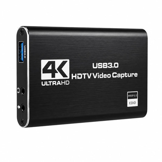 Capturadora De Video Y Audio Hd 4k Caja De Grabación Hdtv