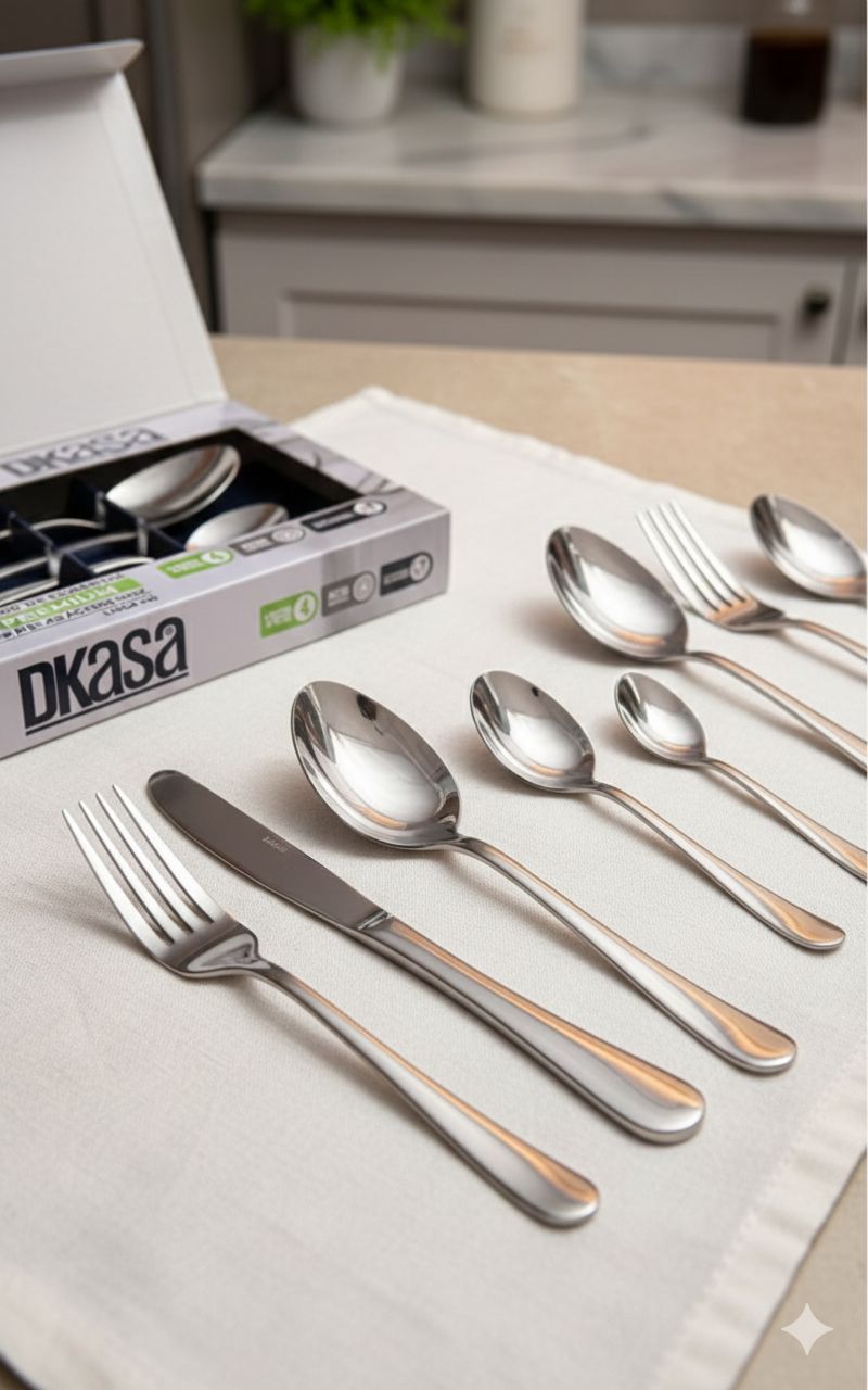 Juego De Cubiertos 16 Piezas Dkasa