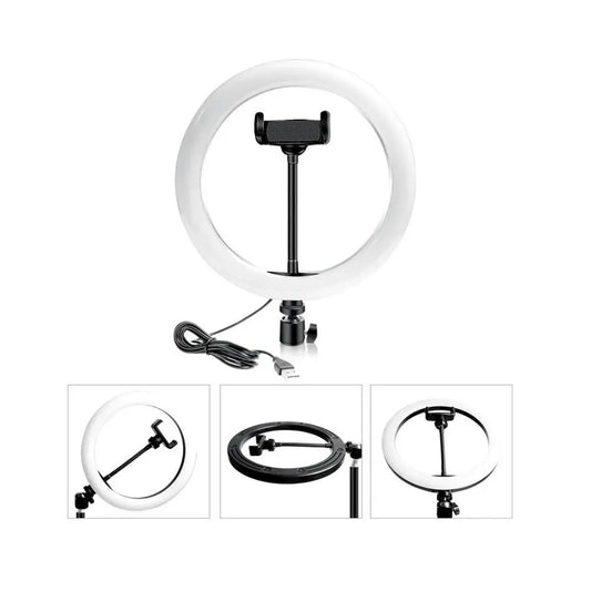 Aro Luz Led Fotografía 33cm de Diametro con Trípode