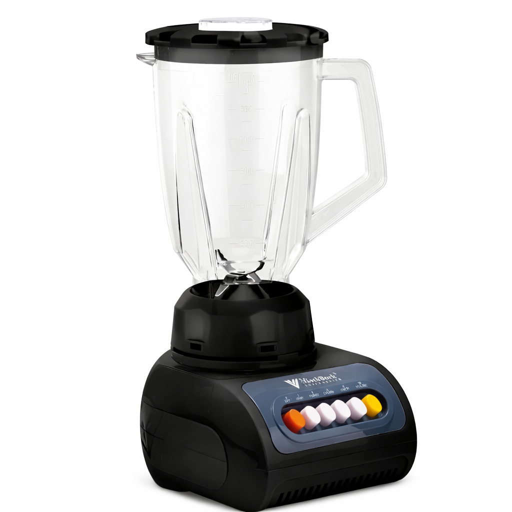 Licuadora Vaso Plástico 1.5 Litros Fly Home T40 + Picador