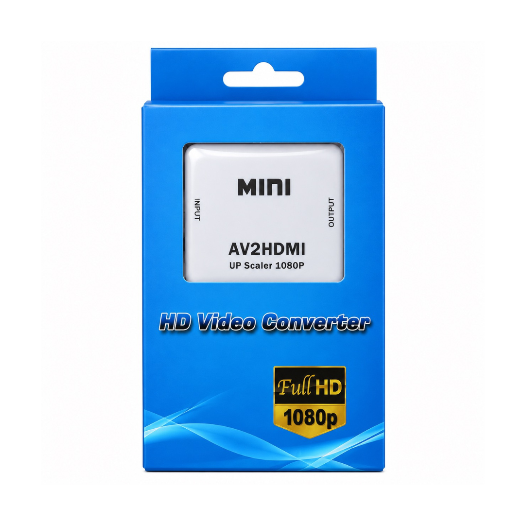 Convertidor Caja Convertidora Rca A Hdmi