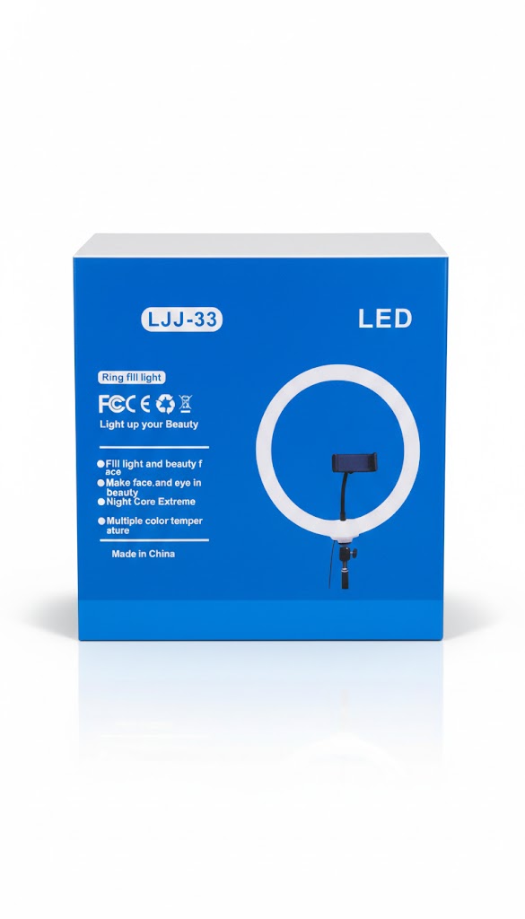Aro Luz Led Fotografía 33cm de Diametro con Trípode